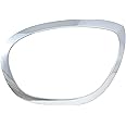 Evan Fischer Driver Side Headlight Bezel Compatible with 2017-2021 Mini Cooper Countryman Chrome - MC2506106