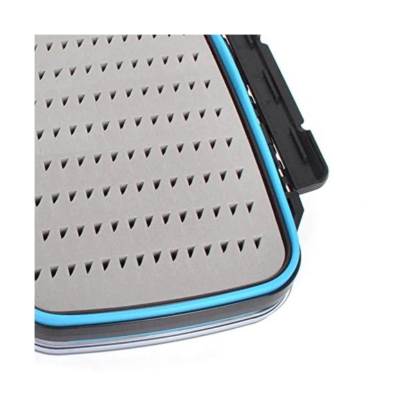 DrFish-Fly-Fishing-Flies-Box-Waterproof-Double-Side-Clear-View-High-Capacity-Deep-Slot