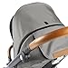 Mutsy Evo Urban Nomad Stroller, Silver Chassis, Light Grey