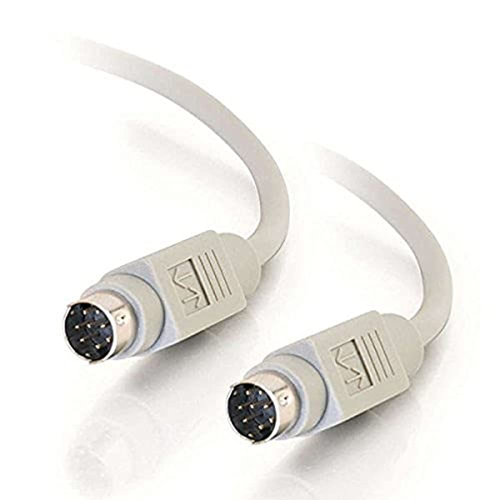 Photo 1 of 10ft (3m) 8-pin Mini Din M/M Serial RS232 Cable