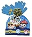 Paw Patrol Ruff -Ruff Rescue Knit 2 Piece Hat & Glove Set (One size, Blue Multi)