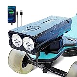 BCOIIUE Skateboard headlights,2000lumen bright