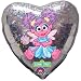 18 in Sesame Street Abby Cadabby Mylar Holographic Birthday Party Balloon