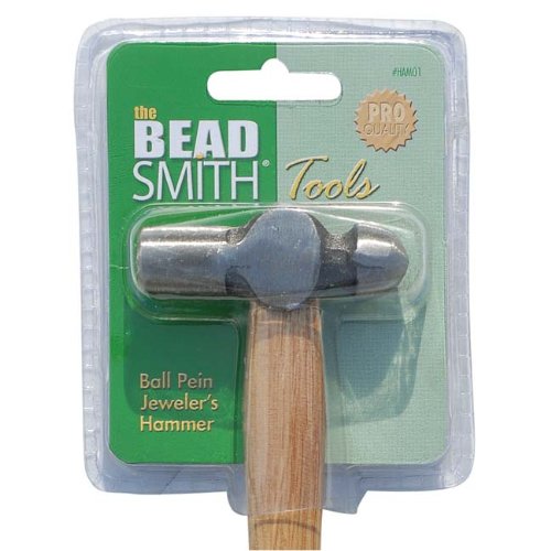 Beadaholique XTL-2150 Jewelry Ball Pin Hammer Peen Head-Metal, 2.5"