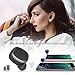 BUTEO True Wireless Earbuds with Charging Case Newest Stereo Bluetooth Earbuds with Mic Handsfree Bluetooth V4.2 Wireless Earphone Sport Headset for Bluetooth Devices Stable/Fashion/Portable (black)