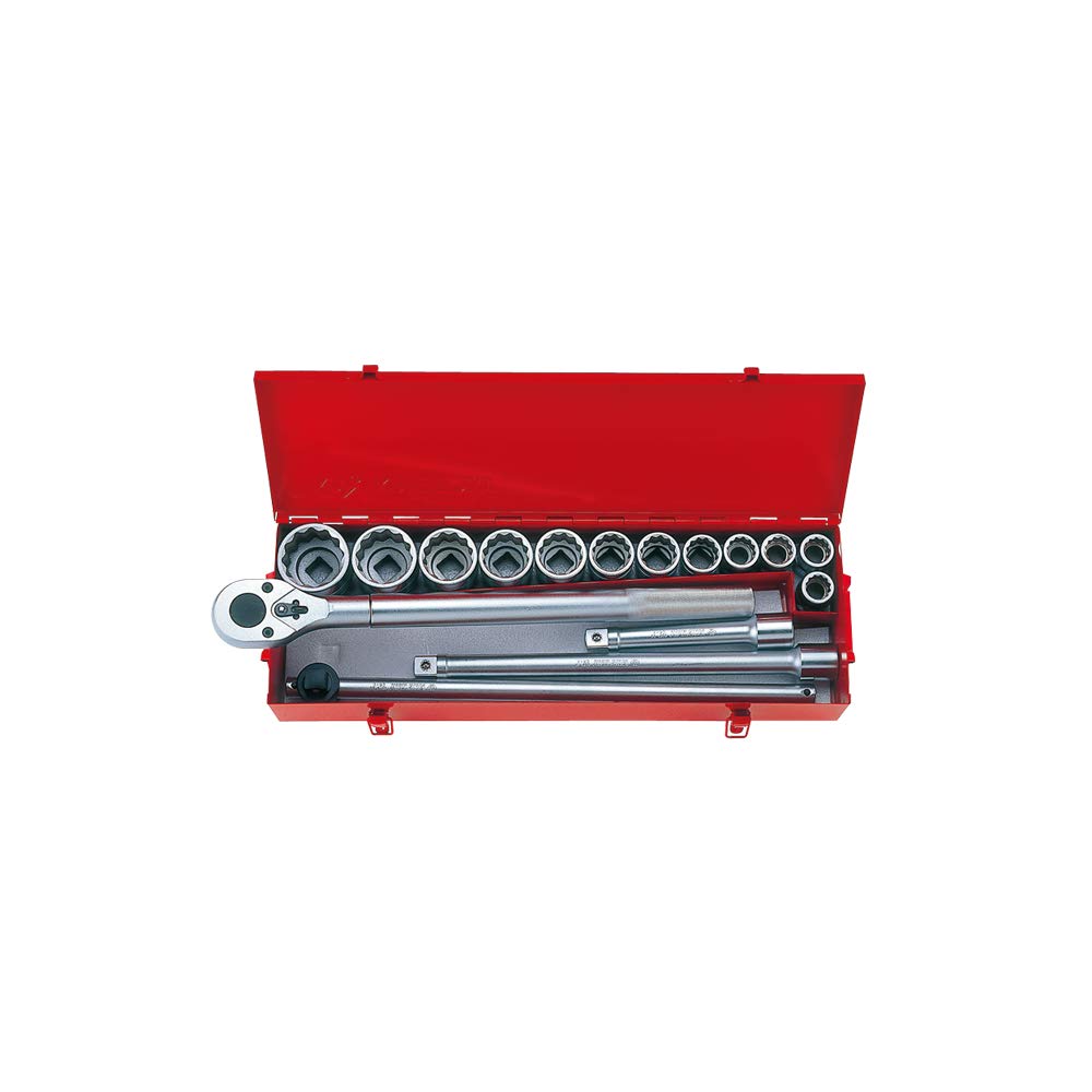 KING TONY 6023MR Socket, 3/4-inch, Set of 16, 1