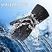 Rechargeable Electric Heated Warm Gloves Men Women Waterproof Insulated Heating Gloves Thermal Gloves for Winter Sport Hunting Motocycle Climbing Camping,Temperature Adjustable,Black,L/XL