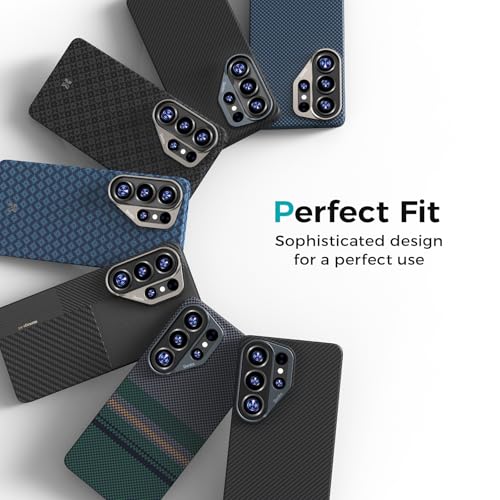 BENKS ArmorGrid ArmorAir for Samsung Galaxy S26 Ultra Magnetic Ultra Slim Case, Compatible with MagSafe, Caseless Feeling for Galaxy S26 Ultra Case by Kevlar Aramid, Minimalist Design, Azure Blue