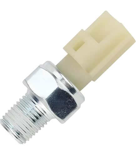 X AUTOHAUX Oil Pressure Sensor For Ford F-150 2012-2017 & More - Black Plastic