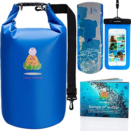 Lazy Monk Dry Bags Waterproof Water Proof Bag Backpack Best Kayak