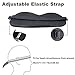 MSSilk Sleep Eye Mask- Smoothing Mulberry Silk- Adjustable Elastic Strap- Lightweight- with A Bonus Pair of Earplug in a Carry Pouch (Lovely Flying Pig)