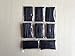SummitLink 218 Pcs Black Assorted Heat Shrink Tube 8 Sizes Tubing Wrap Sleeve Set Combo
