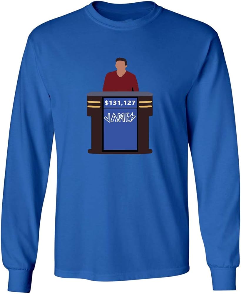 Blue James Holzhauer Jeopardy Funny Tshirt Minaze