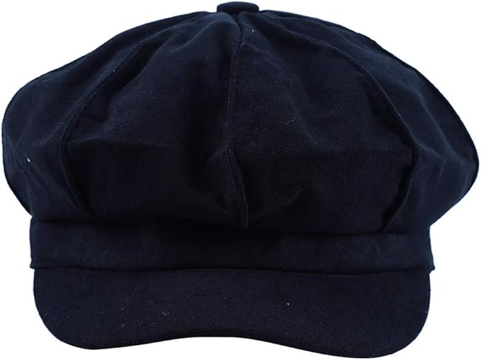suede beret hat