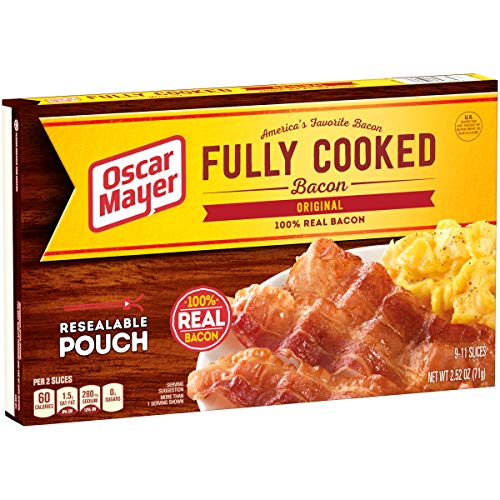 3 Oscar+Mayer+Original+Cooked+Bacon
