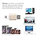 [Apple MFi Certified] USB 3.0 Flash Drive for iPhone iPad, GMYLE Mini External Storage Memory Expansion USB Stick with Lightning Connector (32GB) (Gold)