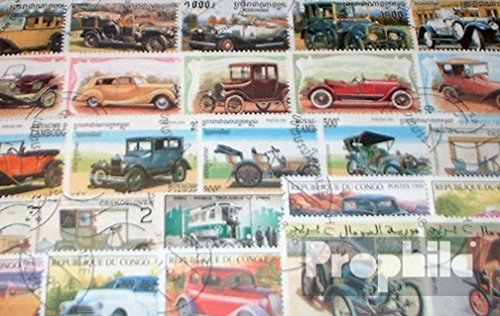 Prophila Collection Motives 50 various Oldtimer Cars stamps (Stamps for collectors) Cars/road traffic