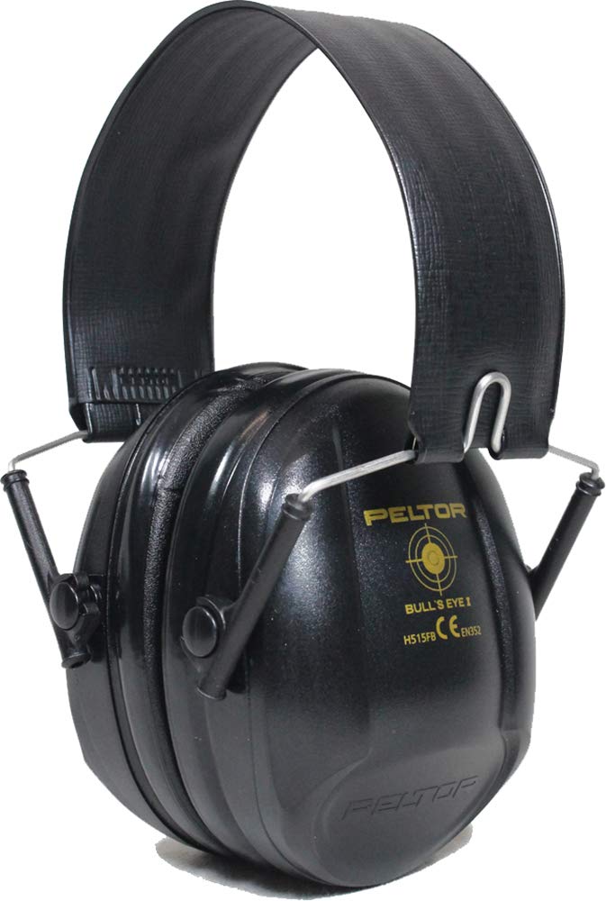 Peltor 7000039681 3M PELTOR Bull's Eye I Earmuffs, 27 dB, Black, Foldable, H515FB-516-SV