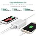 USB Fast Charger RAVPower 40W 4-Port QC 3.0 Fast Charger Desktop Charging Station Compatible Galaxy S9 S8 S7 Note 8, Compatible iPhone Xs XS Max XR X 8 7 Plus, iPad, Pixel, LG, Nexus 6, HTC (Black)