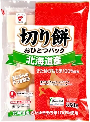 Taimatsushokuhin Hokkaido Kirimochi you one pack 550g
