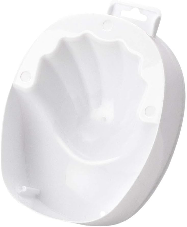 Ktyssp Portable Manicure Tools Nail Art Soak Bowl Off Hand Spa Bath Soaker Treatment (White)
