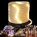 LED Rope Lights, Remote 33FT 136 LED Indoor Outdoor Rope Lights, 8 Modes/Timer, Plug in Tube Lights Waterproof String Lights for Christmas Garden Patio Party Swimming Pool (Warm White)