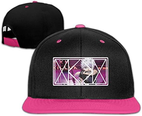 Tom Cool Unisex Hunter X Hunter Killua Baseball Cap Pink