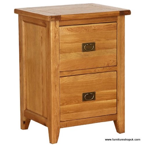 Vancouver Oak 2 Drawer Filing Amazon.co.uk Kitchen & Home