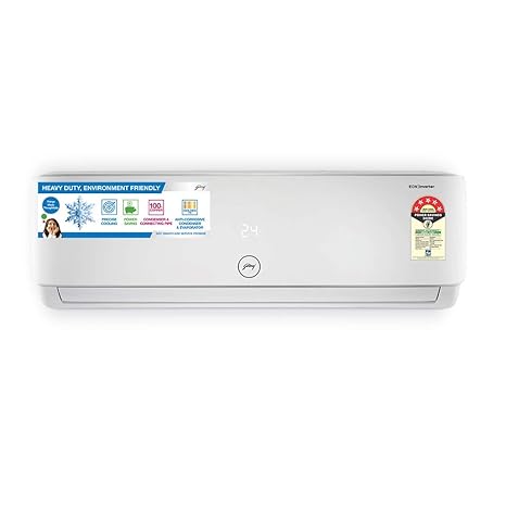 Godrej 1 Ton 5 Star Inverter Split AC (Copper AC 1T GIC 12HTC5-WTA Split 5S White)