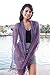 Cindy and Wendy Lightweight Soft Leaf Lace Fringes Scarf shawl for Women (TYH-PURPLE)