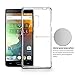 Orzly® - FlexiCase for OnePlus 2 (2015 Model/Dual SIM Version) - 100% Clear Protective Flexible Silicon Gel Phone Case - 100% Transparent