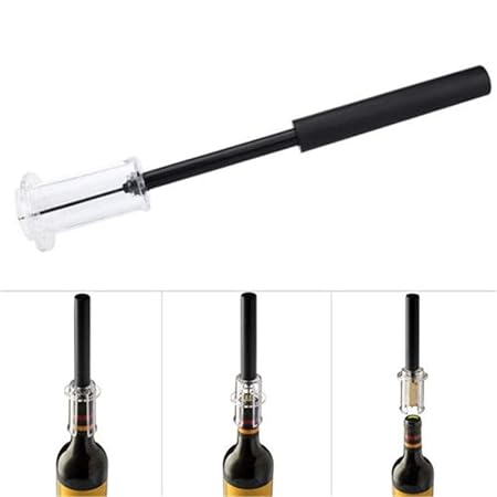YSYPET Wine Air Pump Pump Abrebotellas Set de regalo 4 piezas ...