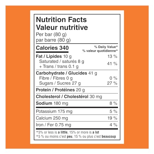 Gatorade Whey Protein Bars - Chocolate Caramel Flavour, 12 Bars, 960 g