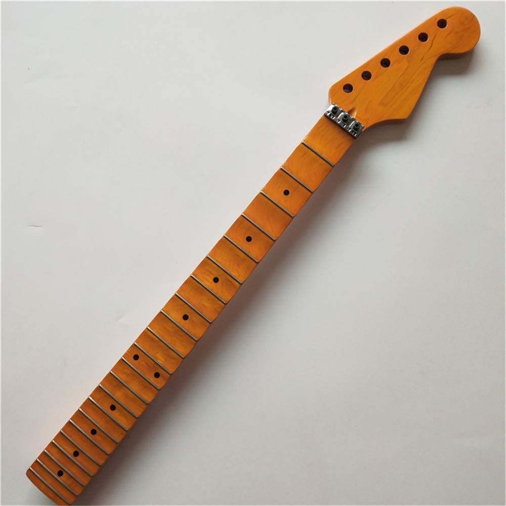 Full scalloped Guitar Neck Replacement 22 Fret Maple ST style maple fingerboard