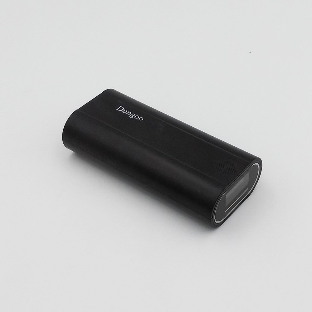 Power Bank Battery Charger & 18650 Battery Pack, Battery Charger Box with LCD display & 3-Port Output Quick Charging for iPhone 7, 7 Plus, Galaxy & Smart Devices (Black)