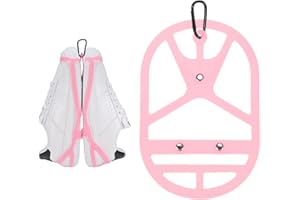 TIXIPEM Shoe Holster for Backpack [1SET] - Elastic Silicone Footwear Holder with Clip Use for Travel & Outdoors & Sports - [P