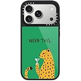 CASETiFY Glaze iPhone 17 Pro Case [Glossy Finish/Compatible with Magsafe / 4.9 ft. 1X Military Grade Drop Protection] - Need This - Black