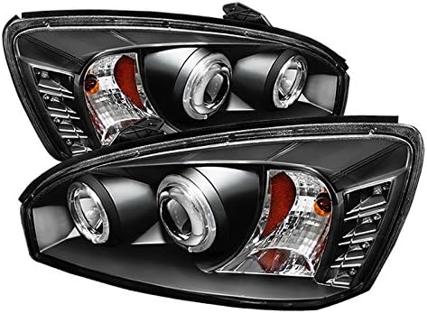 Spyder Auto :: PRO-YD-CM04-HL-BK Chevy Malibu 04-07 Projector Headlights - LED Halo - LED ( Replaceable LEDs ) - Black - High H1 (Included) - Low H1 (Included)