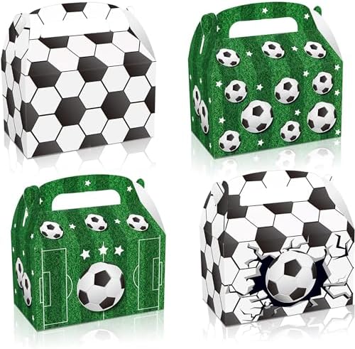 DecoLoral Decor Me Football Soccer Gift Bags Soccer Party Favor