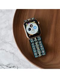 Tefeca   Correa de repuesto para Apple Watch (1.496 in, 1.575 in, 1.654 in, 1.732 in)
