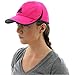 adidas Women's Adizero Ii Cap, Shock Pink/Dark Grey Heather/Black, One Size