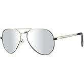 Pro Acme Kids Aviator Sunglasses for Boys Girls, Polarized Small Face for Youth Juniors Age 3-18, with Two Sizes 50MM 52MM