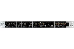 Behringer ULTRAZONE ZMX8210 V2 Professional 8 Channel 3-Bus Mic/Line Zone Mixer with Remote Control and Link Ports