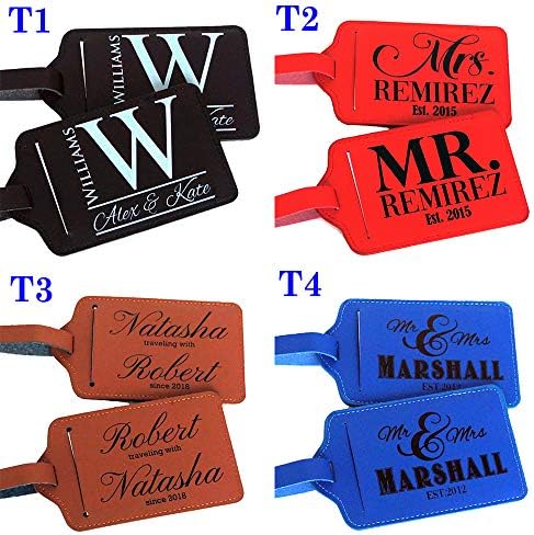 custom printed luggage tags