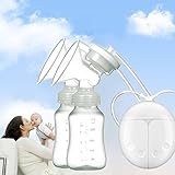 Electric Breast Pump,AnGeer Dual Breast Pump Automatic Massage Postpartum Prolactin