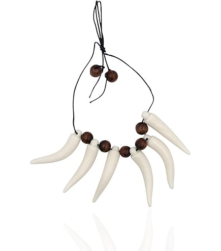 Amazon.com: Forum Novelties 25062 Bone Necklace : Clothing, Shoes