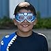 Giggly Goggles Silver Star Hero Swimming Goggles for Kids *New Sizing and Styles 2018*