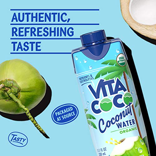 Vita Coco Coconut Water, Pure Organic Refreshing Coconut Taste