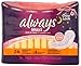 Always Maxi Soft & Clean with Leakguard Plus, with Odor Lock Non-Wing Overnight Pads 24 Count