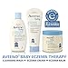 Aveeno Baby Eczema Therapy Soothing Baby Bath Treatment, 5 Count